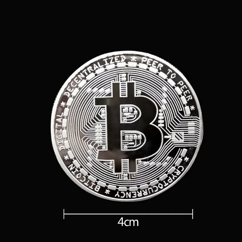 Bitcoin Souvenir Coin – Perfect Collectible Gift