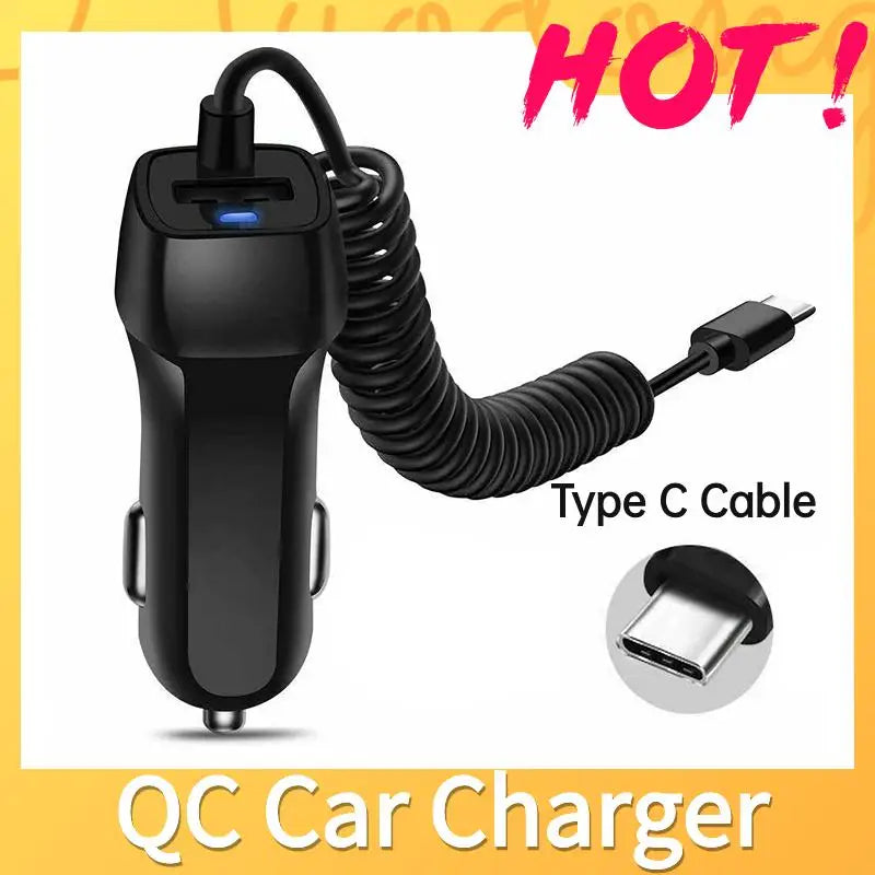 QC 3.0 Fast Car Charger USB Adapter