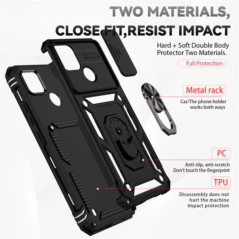 Shockproof Armor Case for Realme C21Y/C25Y