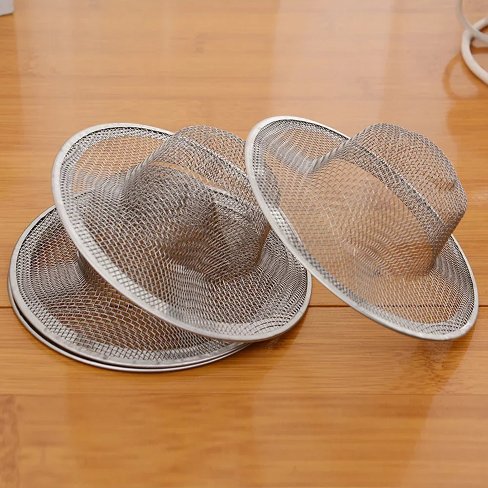 Stainless Steel Kitchen Sink Strainer – Mesh Drain Filter for Basin & Bathtub