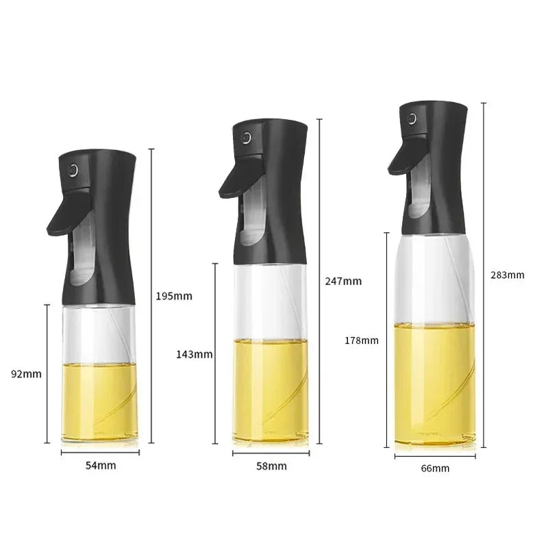 1/3 Pcs 500ML Oil Spray Bottle – Olive Oil Dispenser for Cooking, BBQ, and Kitchen Use