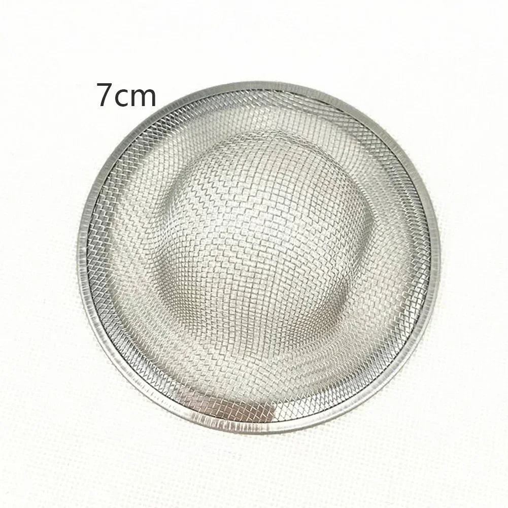 Stainless Steel Kitchen Sink Strainer – Mesh Drain Filter for Basin & Bathtub