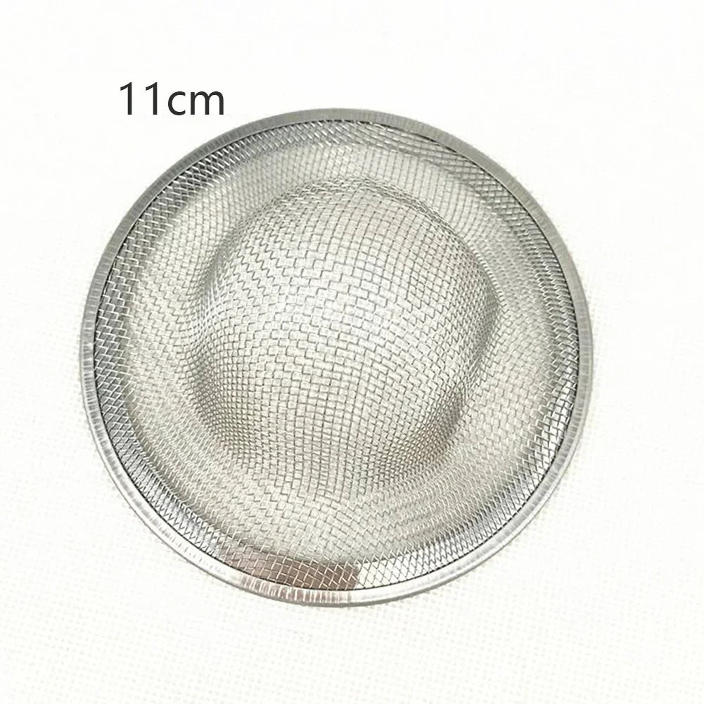 Stainless Steel Kitchen Sink Strainer – Mesh Drain Filter for Basin & Bathtub