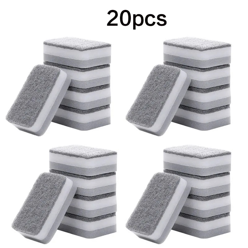 20/30pcs Nano Emery Dishwashing Sponges